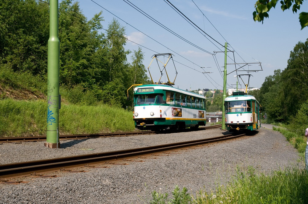 Modernizace tramvajové trati v Jablonci zahájena! Práce začaly kácením stromů
