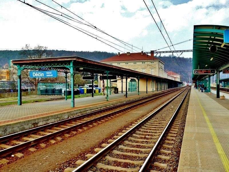 Rekonstrukce zlepší parametry trati pro nákladní vlaky v Děčíně