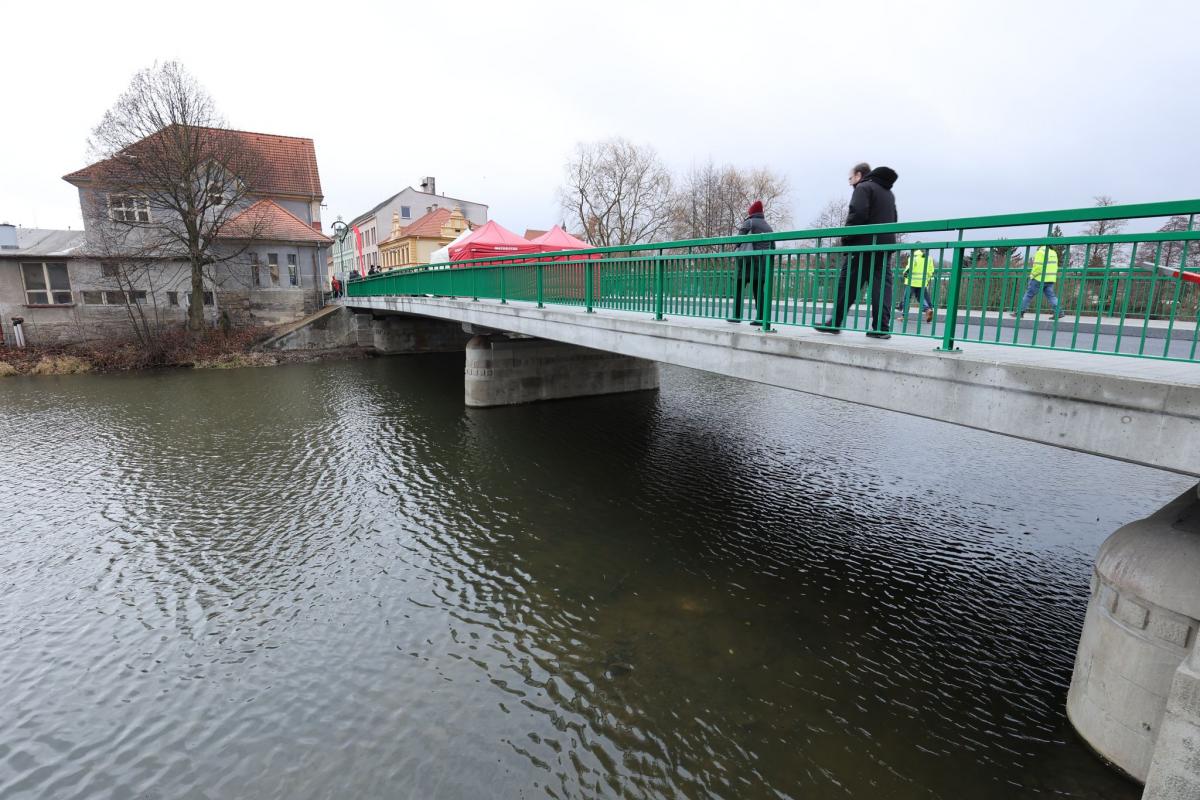 Zrekonstruovaný most v Horšovském Týně je po rekonstrukci průjezdný