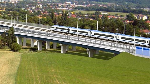 Správa železnic uzavřela smlouvy na projekční práce pro VRT Moravská brána