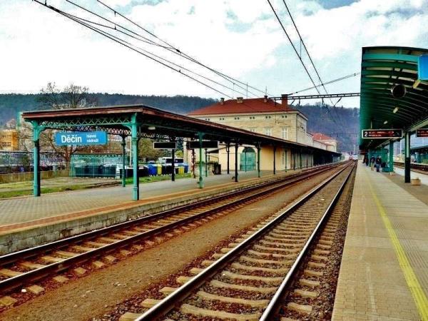 Rekonstrukce zlepší parametry trati pro nákladní vlaky v Děčíně