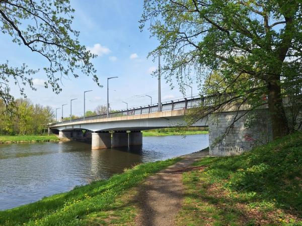 Na začátku června odstartuje rekonstrukce Wonkova mostu v Pardubicích