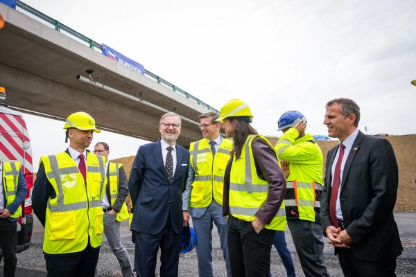 První PPP projekt v České republice se blíží do finále, z nové dálnice D4 je hotovo přes 85 %